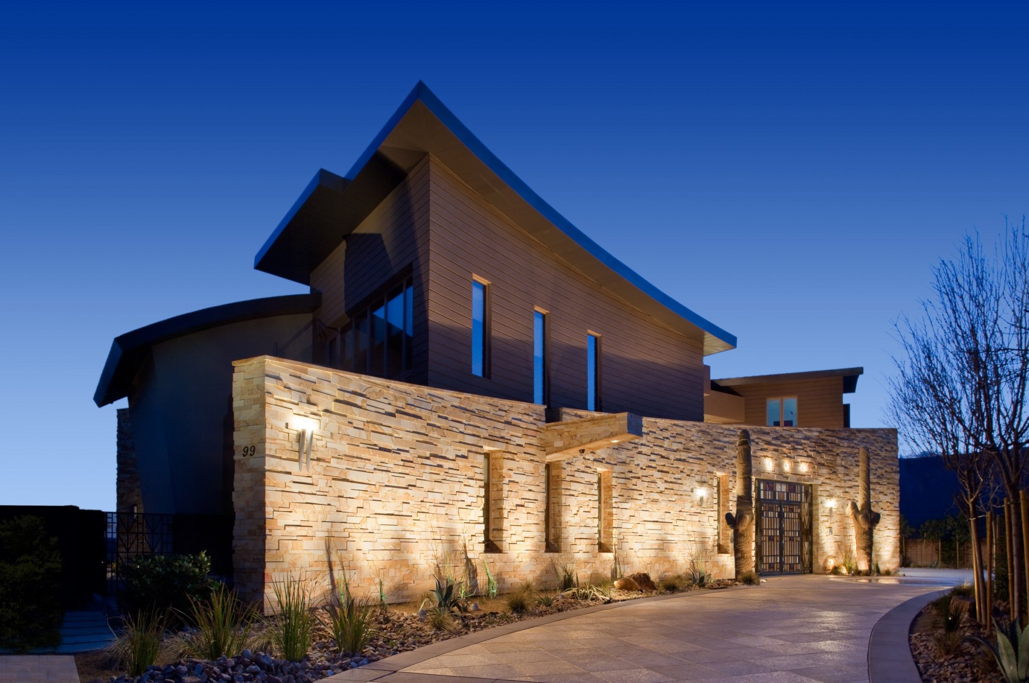Custom Home At The Ridges Exterior And Entrance
