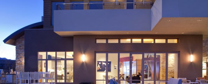 Custom Home At The Ridges Exterior At Night
