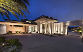 Merlin Custom Home Builders - Lake Las Vegas - Estates at Reflection Bay - front