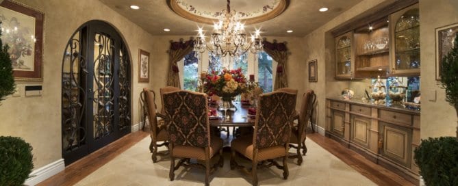 Custom Home at Eagle Hills Dining Room