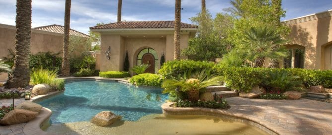 Custom Home at Eagle Hills Pool