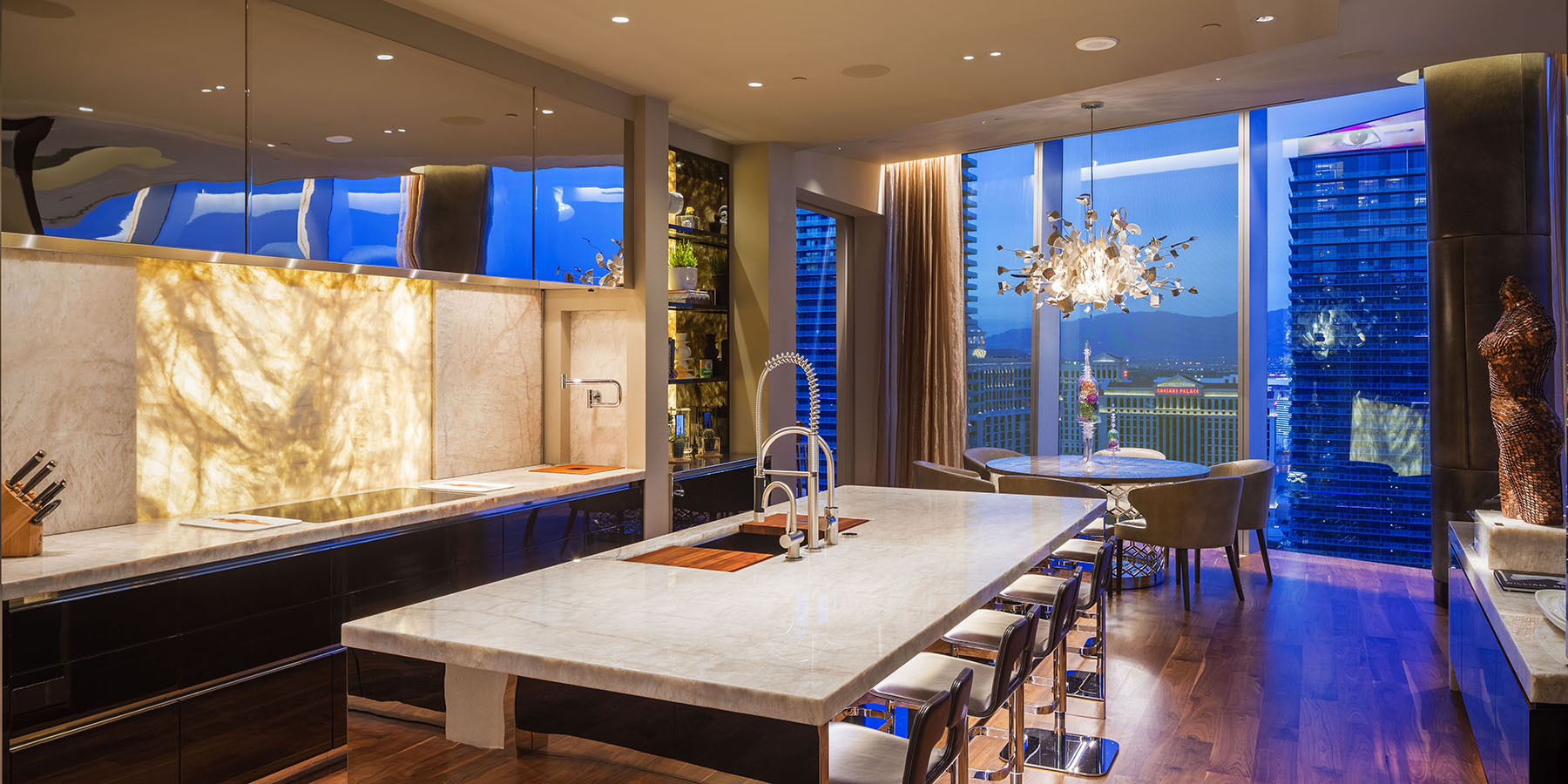 luxury custom home kitchen
