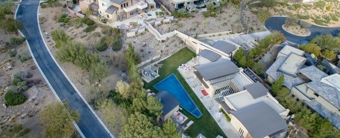 Custom Home and Pool House at the Ridges