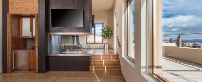 Custom Home and Pool House at the Ridges